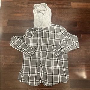 Men’s Flannel Hoodie